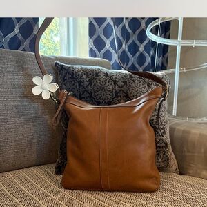 Vintage Coach Legacy Slim Adjustable Strap Crossbody Brown Leather Bag